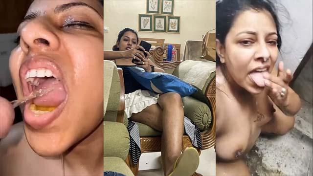 Hot Milf Mouth Piss Facial Cum Tasting Video