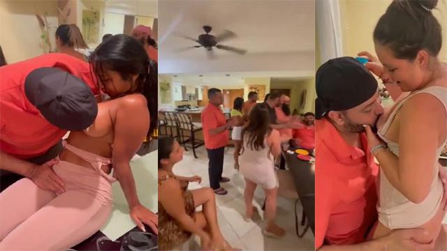 Punjabi guy’s are having fun With multiple Strippers at birthday party fucks